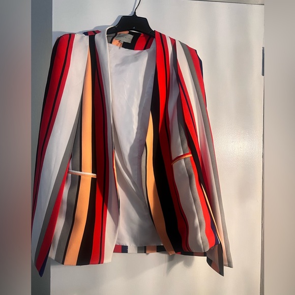 Simply Be striped vape blazer!! Size 3X (22/24)! EUC! 🌈 - Picture 6 of 6